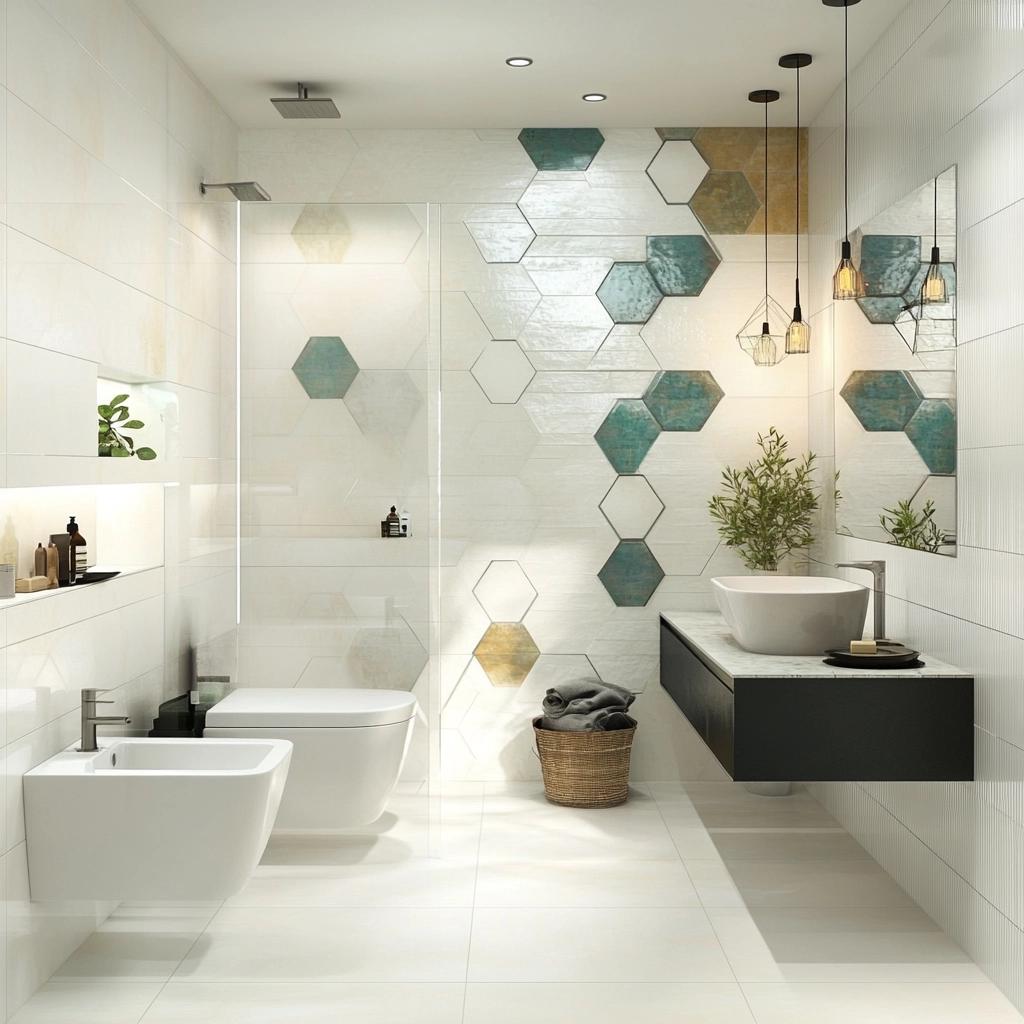 Azulejos para Banheiro: 10 Ideias para Renovar Seu Espaço 2 Azulejos para Banheiro: 70 Ideias para Renovar Seu Espaço