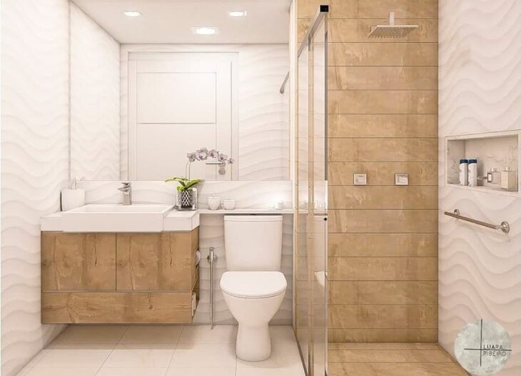 10 ideias de banheiros bege para despertar sua criatividade 10 ASSIM COMO LUXUOSO