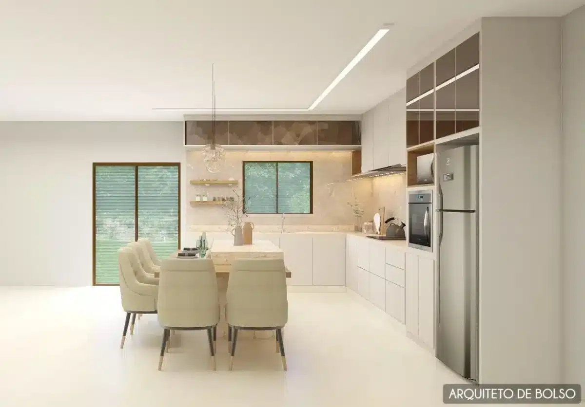 Cadeiras para Cozinha: 12 Estilos que Transformam seu Espaço 2 Cadeiras de cozinha em um espaço acolhedor, cheias de estilo.