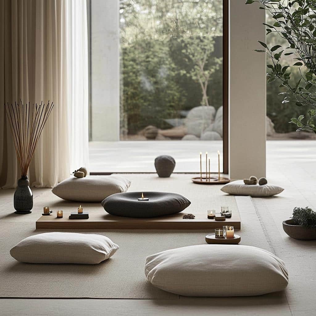 Cantinho Zen: Montando um Espaço de Meditação com Objetos Simples 3 Cantinho Zen: Montando um Espaço de Meditação com Objetos Simples