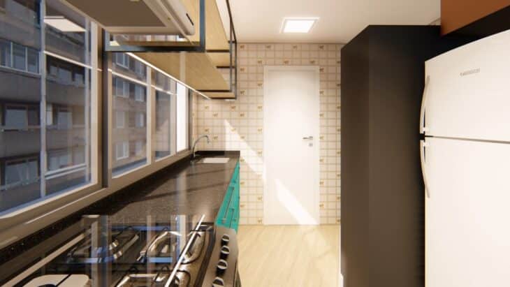 Cerâmica para parede: 10 ideias incríveis para renovar seu lar 5 Foto de cerâmica para parede 1, mostrando sua aplicação na cozinha.