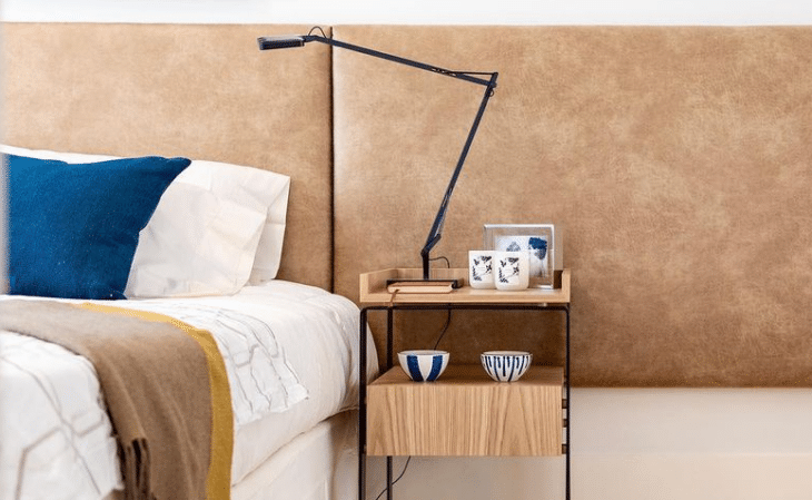 Como usar a cor camurça de forma atemporal na decoração 10. 5 Foto de quarto minimalista
