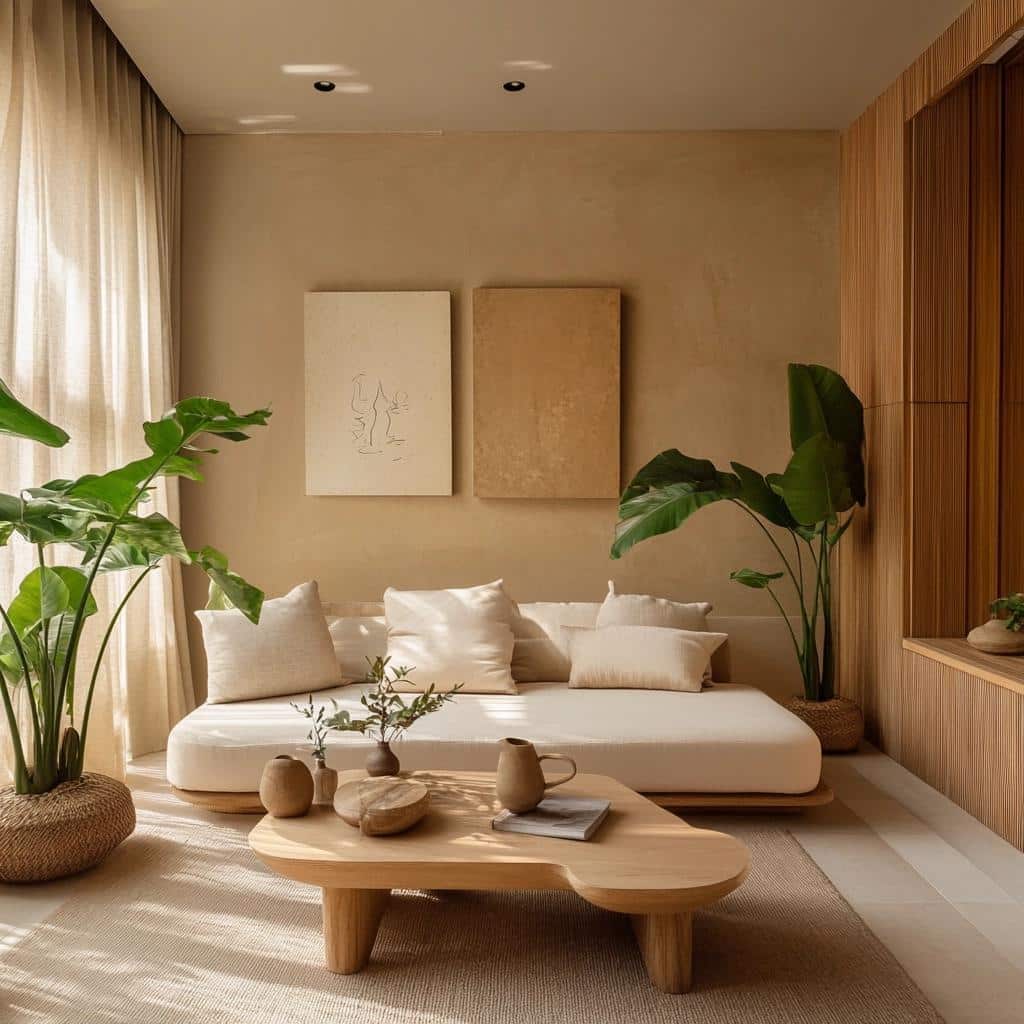 Como usar a cor camurça de forma atemporal na decoração 10. 6 Como usar a cor camurça de forma atemporal na decoração