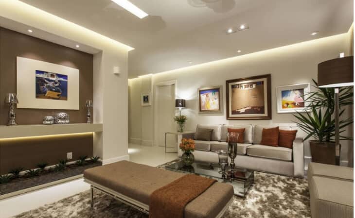 Cor Fendi: 10 Inspirações para Decorar com Estilo 10 Pufes são sempre uma ótima aposta.