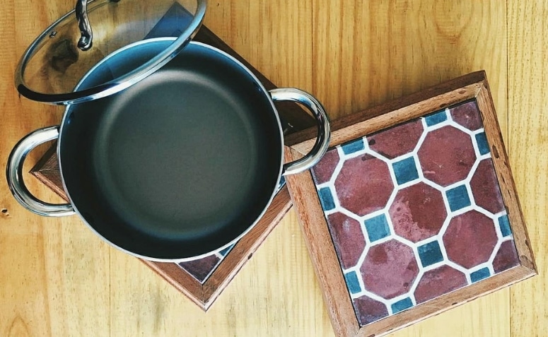 Descanso de Panela: 10 Modelos e Dicas de Como Fazer 3 Descanso de panela de madeira