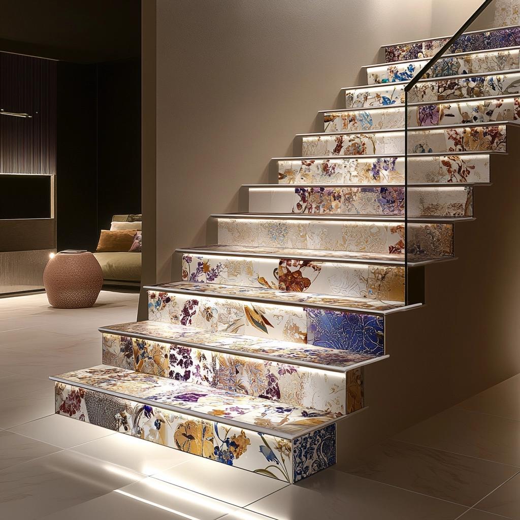 Escadas de porcelanato: segurança e beleza para os 10 projetos 4 Escadas de porcelanato: segurança e beleza para os projetos