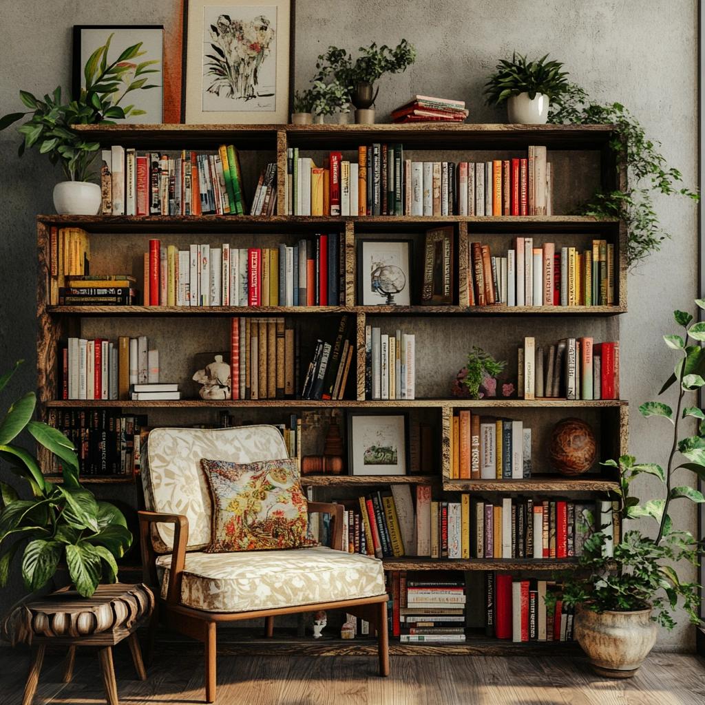 Estante de Livros: 10 Projetos para Você Expor sua Coleção 6 Estante de Livros: 30 Projetos para Você Expor sua Coleção