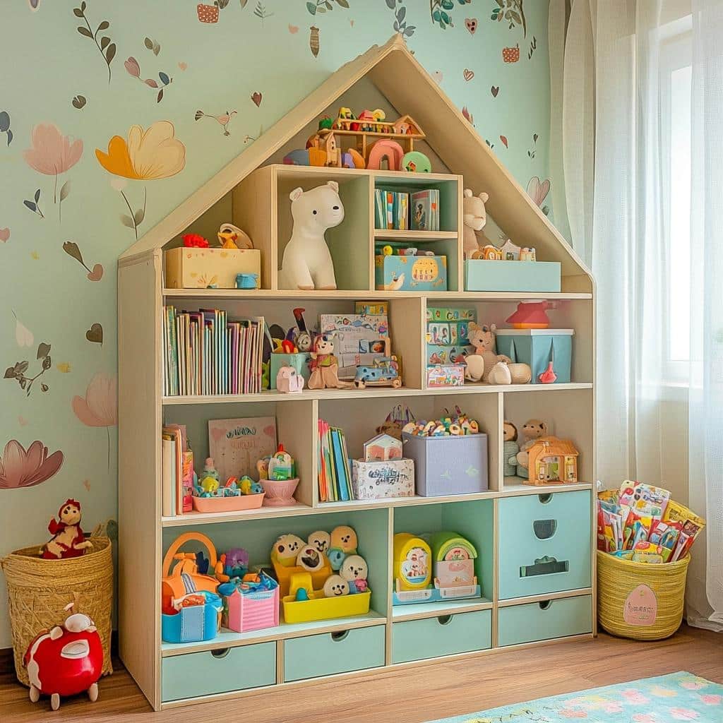 Estante para brinquedos: 10 formas de brincar sem bagunçar 4 Estante para brinquedos: 75 formas de brincar sem bagunçar