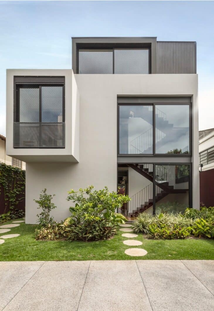 Fachadas de Casas Simples: 70 Ideias e Estilos para o Seu Projeto 2 Foto de fachadas de casas simples 4 - 4