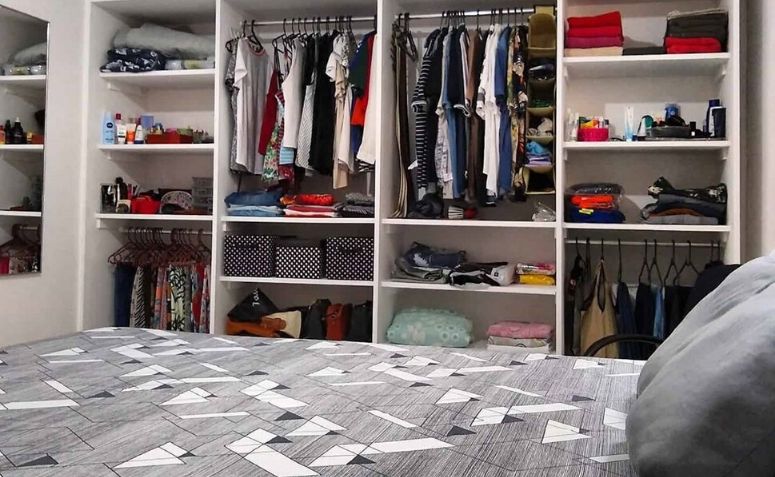 Guarda-roupa de gesso: dicas e 10 modelos para uma décor moderna 3 Guarda-roupa de gesso: imagem 1