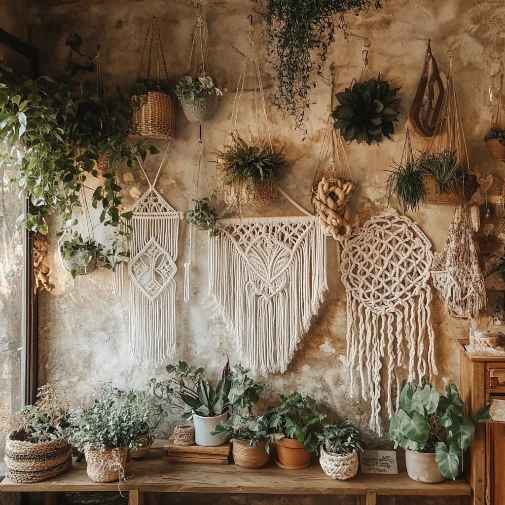 Como Usar o Macramê na Decoração: 10 Ideias Criativas 4 Como Usar o Macramê na Decoração: 70 Ideias Criativas
