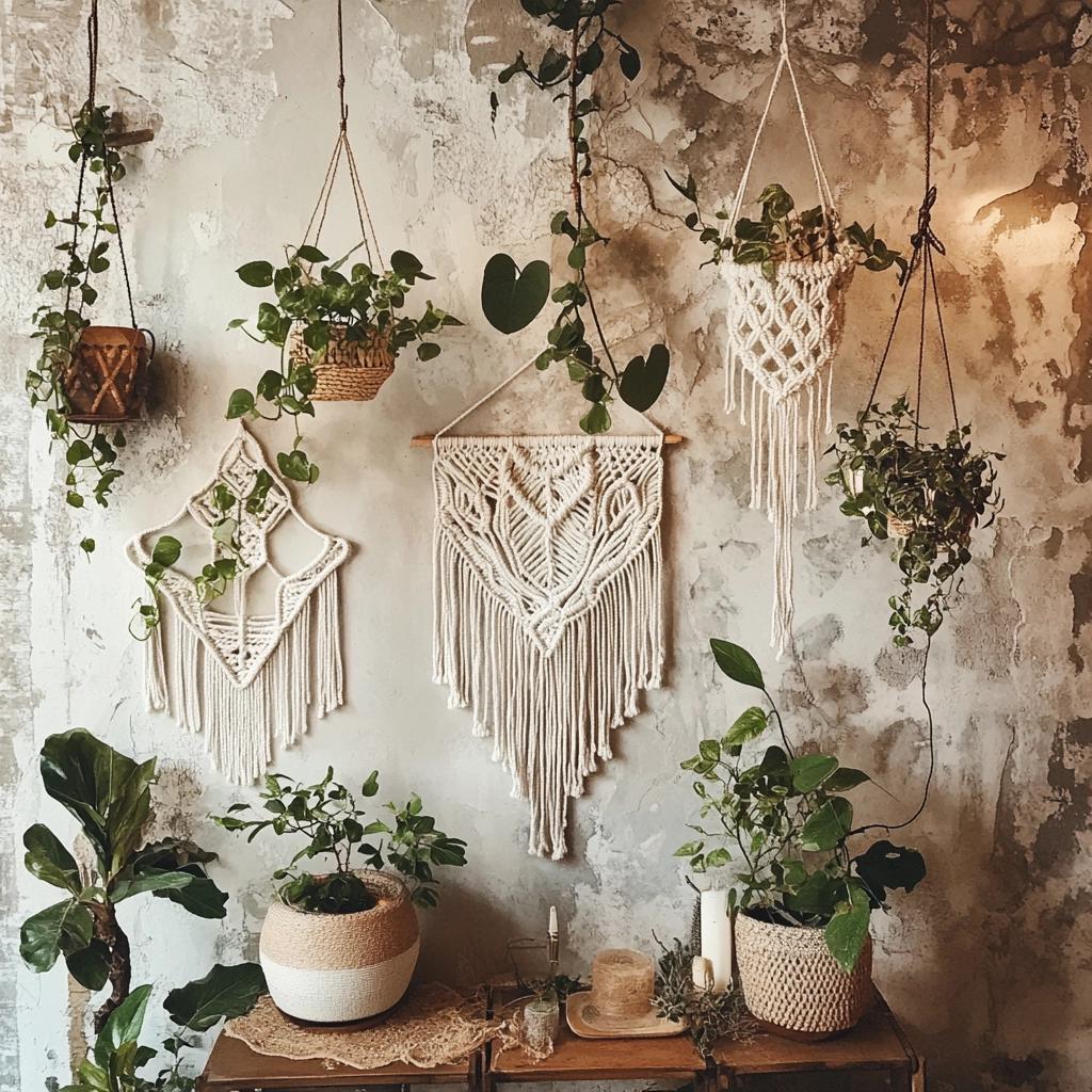 Como Usar o Macramê na Decoração: 10 Ideias Criativas 6 Como Usar o Macramê na Decoração: 70 Ideias Criativas