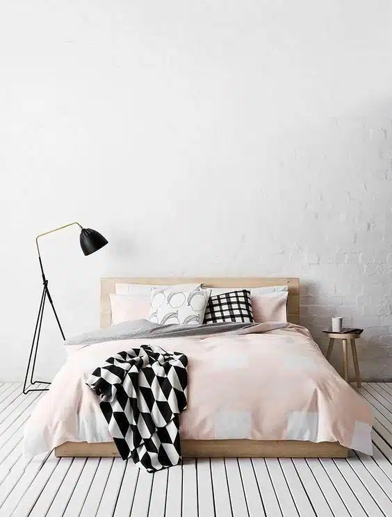 Minimalismo na Decoração: Práticas e Benefícios 3 Minimalismo na decoração, quarto de casal