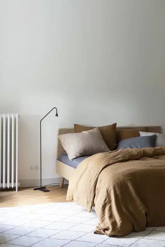 Minimalismo na Decoração: Práticas e Benefícios 2 Minimalismo na decoração, quarto decorado