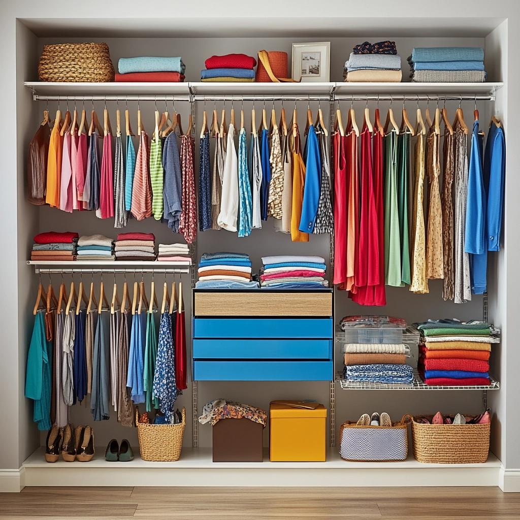 5 Truques para Organizar o Closet e Economizar Tempo no Dia a Dia 2 5 Truques para Organizar o Closet e Economizar Tempo no Dia a Dia