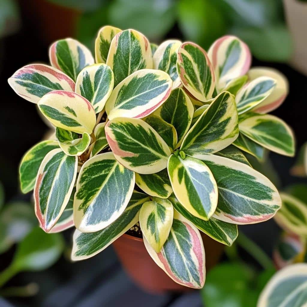 Cultivo da Peperomia Variegata: Dicas e Cuidados Essenciais 1 Cultivo da Peperomia Variegata: Dicas e Cuidados Essenciais