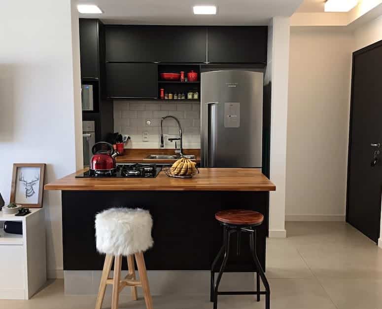 Como Escolher o Porcelanato Ideal para sua Cozinha 10 Imagem de porcelanato 1 na cozinha