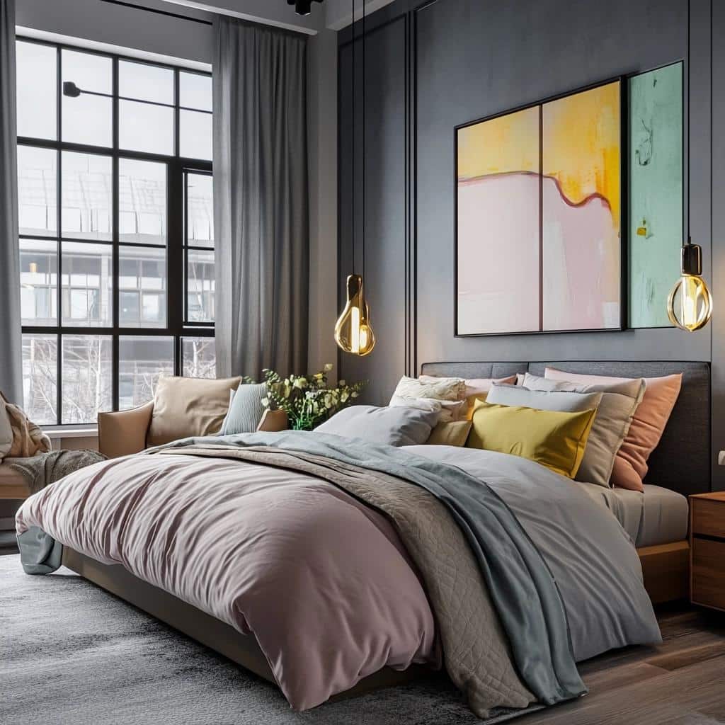 QUARTO CINZA: 12 DICAS PARA RENOVAR O SEU AMBIENTE 1 QUARTO CINZA: 12 DICAS PARA RENOVAR O SEU AMBIENTE