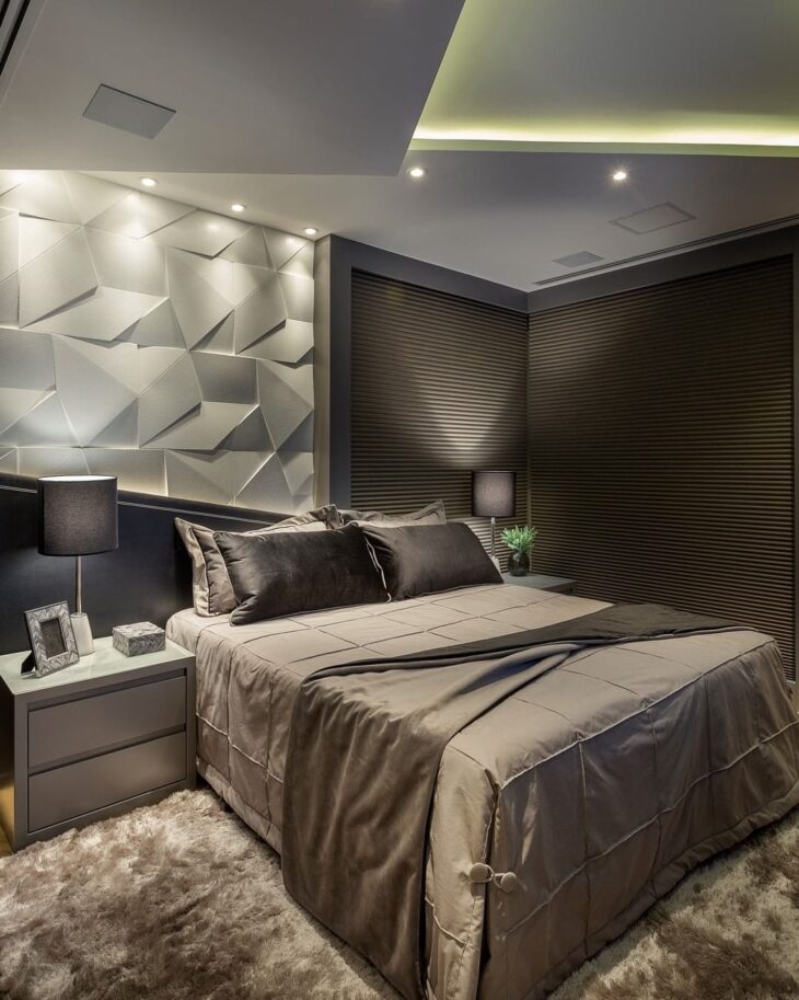 10 projetos de quarto de luxo para transformar seu sonho em realidade 9 Foto de quarto de luxo 4