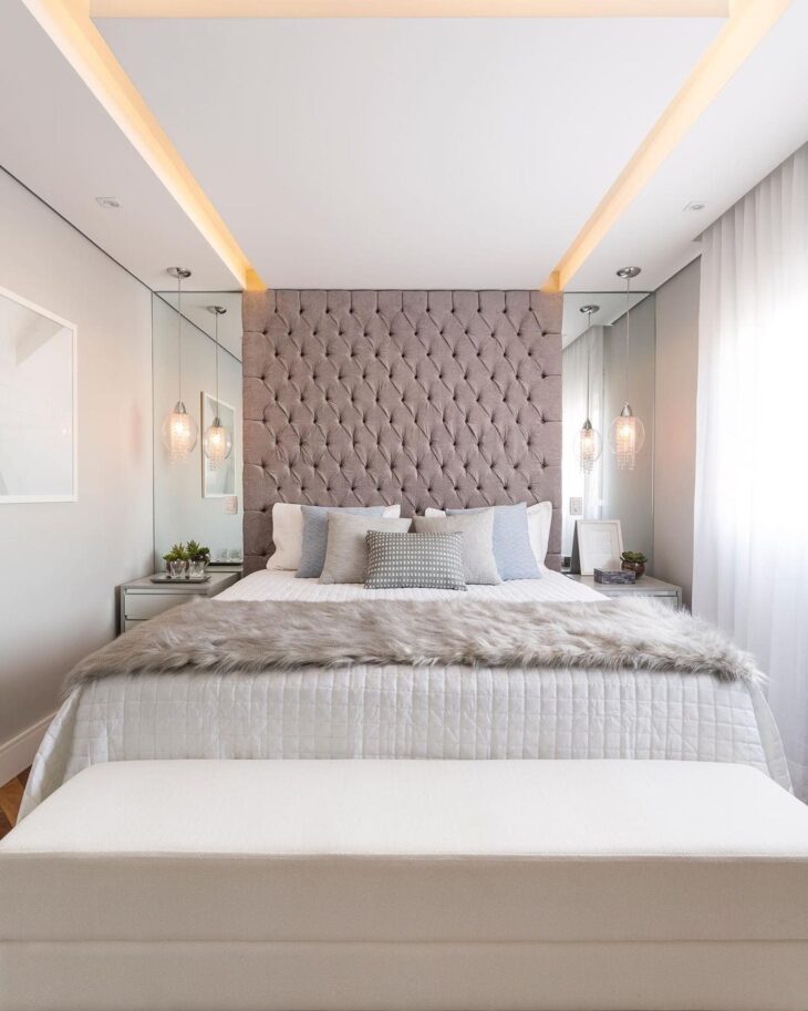 10 projetos de quarto de luxo para transformar seu sonho em realidade 10 Foto de quarto de luxo 5