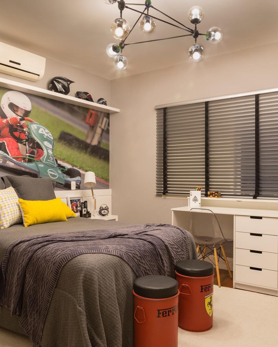 10 Ideias de Quarto Masculino que São Inspiradoras 5 Foto de quarto masculino 1 - 1
