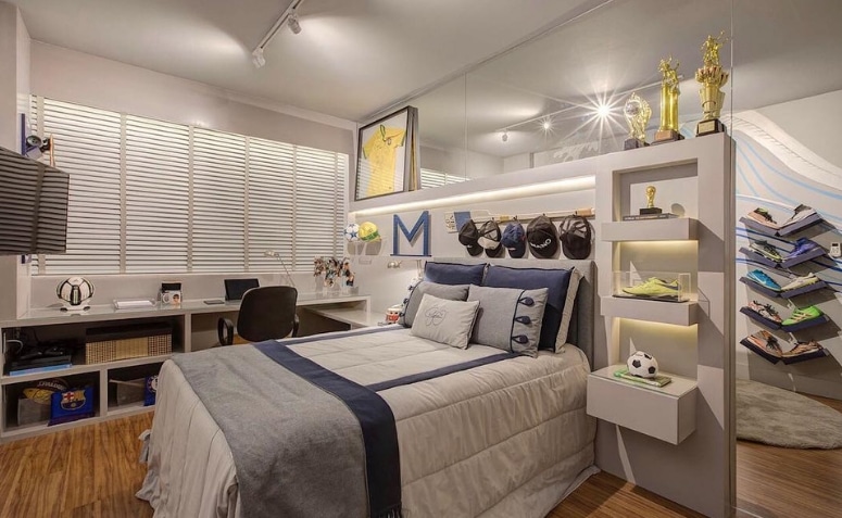 10 Ideias de Quarto Masculino que São Inspiradoras 3 Foto de quarto masculino