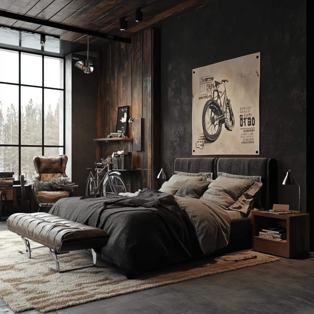 10 Ideias de Quarto Masculino que São Inspiradoras 2 65 Ideias de Quarto Masculino que São Inspiradoras