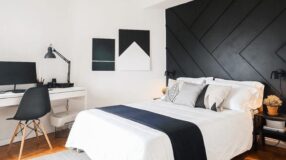 Como usar a cor camurça de forma atemporal na decoração 10. 7 Foto de quarto cinza e rosa
