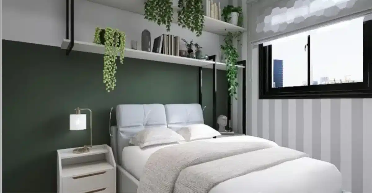 Dicas para decorar um quarto gastando menos de R$ 3500 5 Imagem: Arquiteto de Bolso