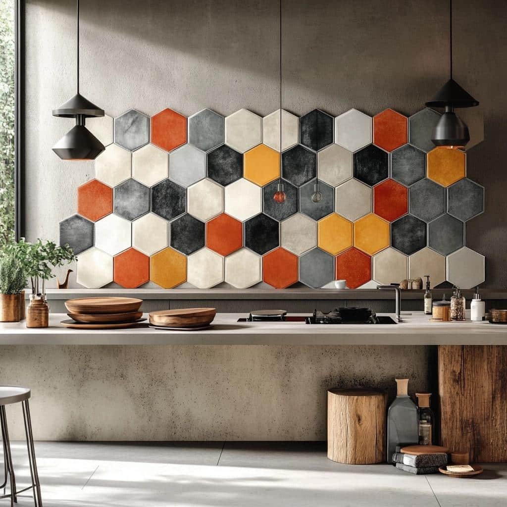 Revestimento hexagonal: 40 ideias para usar essa tendência geométrica 6 Revestimento hexagonal: 40 ideias para usar essa tendência geométrica