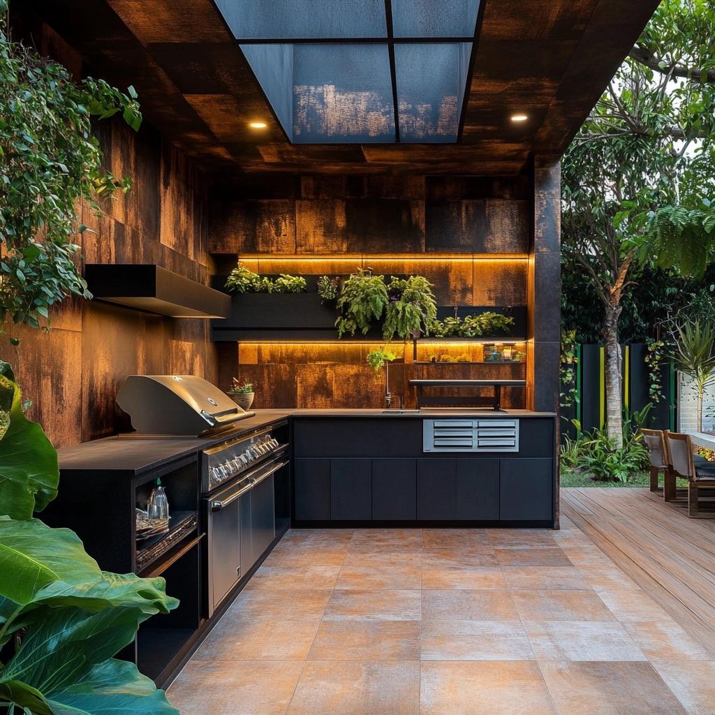 Reveste sua churrasqueira com estilo: 10 ideias inspiradoras 1 Reveste sua churrasqueira com estilo: 70 ideias inspiradoras
