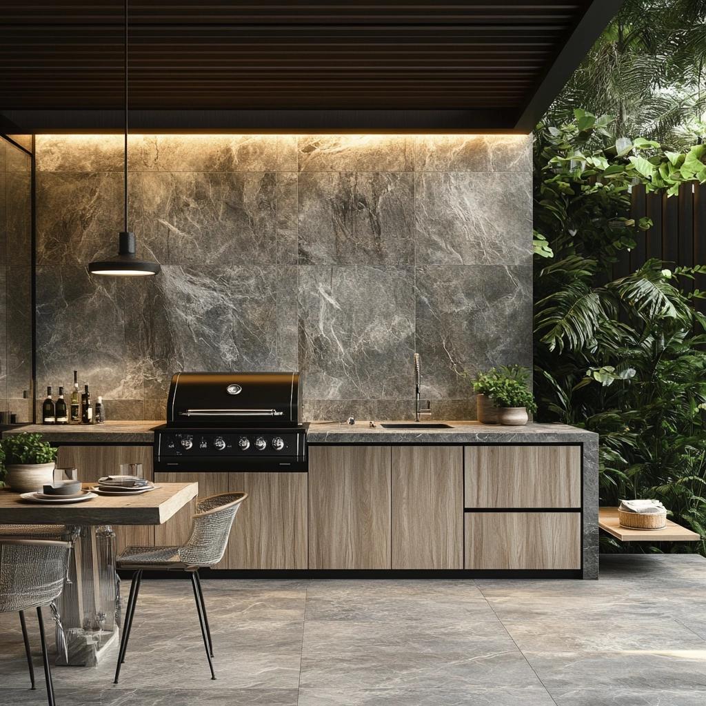 Reveste sua churrasqueira com estilo: 10 ideias inspiradoras 8 Reveste sua churrasqueira com estilo: 70 ideias inspiradoras