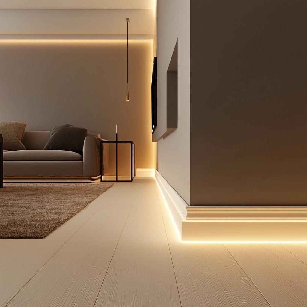 Rodapé de poliestireno: vantagens e aplicações para sua casa 6 Rodapé de poliestireno: vantagens e aplicações para sua casa