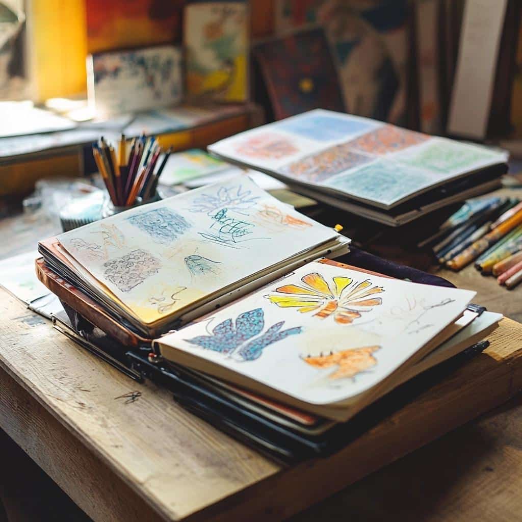 Explorando o Mundo dos Sketchbooks 8 Explorando o Mundo dos Sketchbooks
