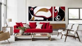10 Ideias para Usar Tons de Vermelho na Decoração 5 Katharina Barkmeyer