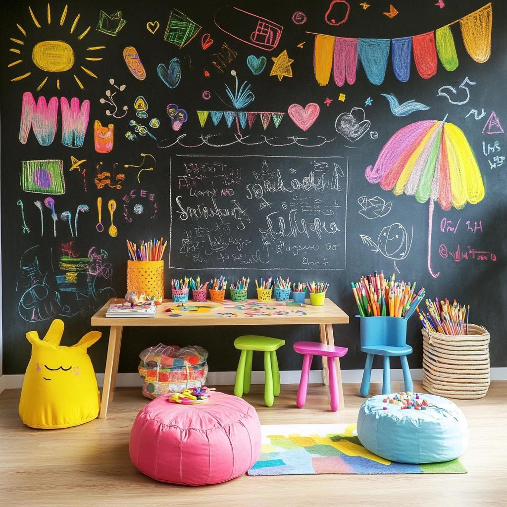 Tinta lousa: como escolher, como pintar e 10 inspirações divertidas 6 Tinta lousa: como escolher, como pintar e 70 inspirações divertidas