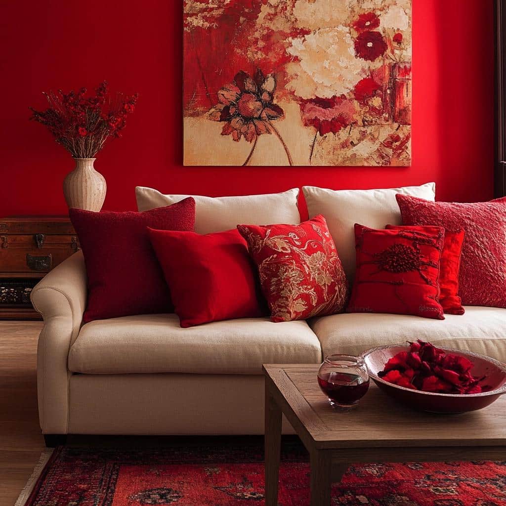 10 Ideias para Usar Tons de Vermelho na Decoração 4 50 Ideias para Usar Tons de Vermelho na Decoração
