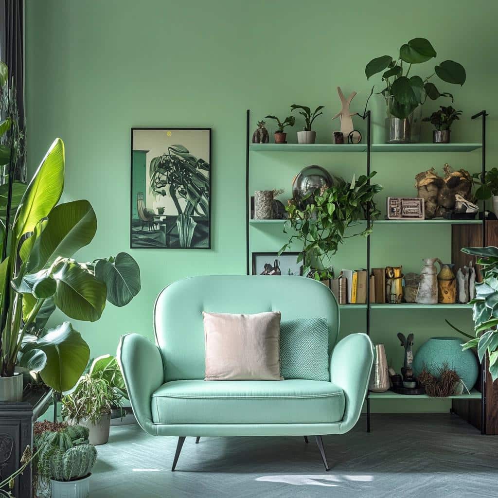 10 IDEIAS PARA USAR O TOM VERDE MENTA NA DECORAÇÃO 6 70 IDEIAS PARA USAR O TOM VERDE MENTA NA DECORAÇÃO
