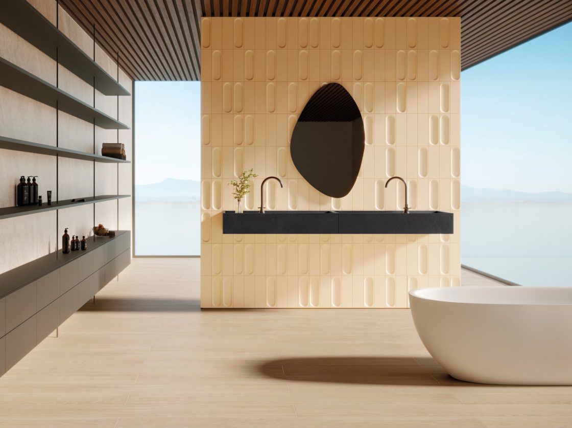 Como limpar porcelanato corretamente e conservá-lo por 10 vezes mais tempo 3 Limpeza de porcelanato não requer uso de muitos produtos (Projeto: Portobello)