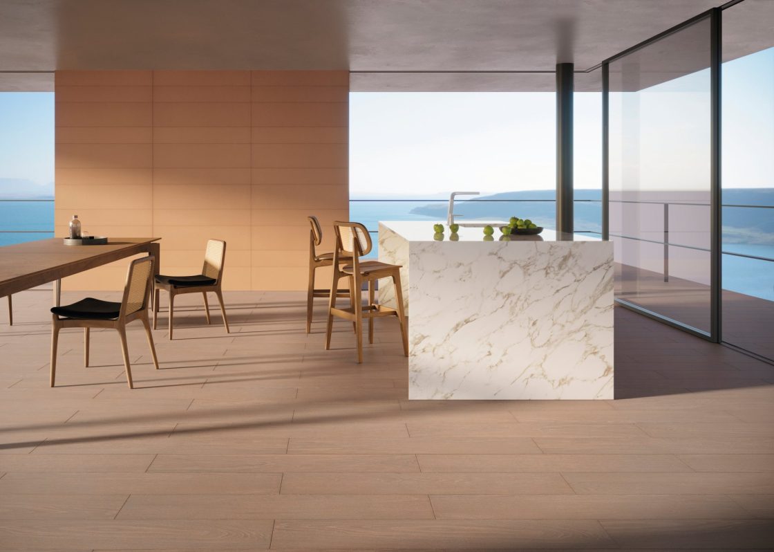 Como limpar porcelanato corretamente e conservá-lo por 10 vezes mais tempo 7 Como é fino e está em contato direto com o porcelanato, o rejunte precisa ser limpo com atenção (Projeto: Portobello)