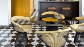 Piso 3D: 20 Ideias e Dicas de Decoração 7 Exemplo de piso preto e branco