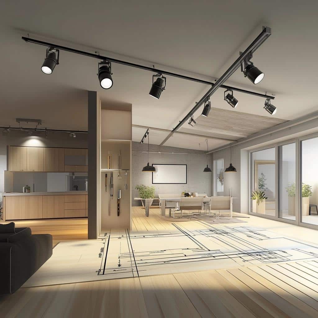 5 Passos para Instalar uma Iluminação de Trilho em Casa 4 5 Passos para Instalar uma Iluminação de Trilho em Casa
