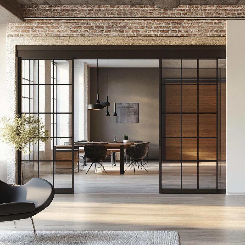 5 Soluções para Dividir Ambientes com Portas de Correr: Guia para Iniciantes 4 5 Soluções para Dividir Ambientes com Portas de Correr: Guia para Iniciantes