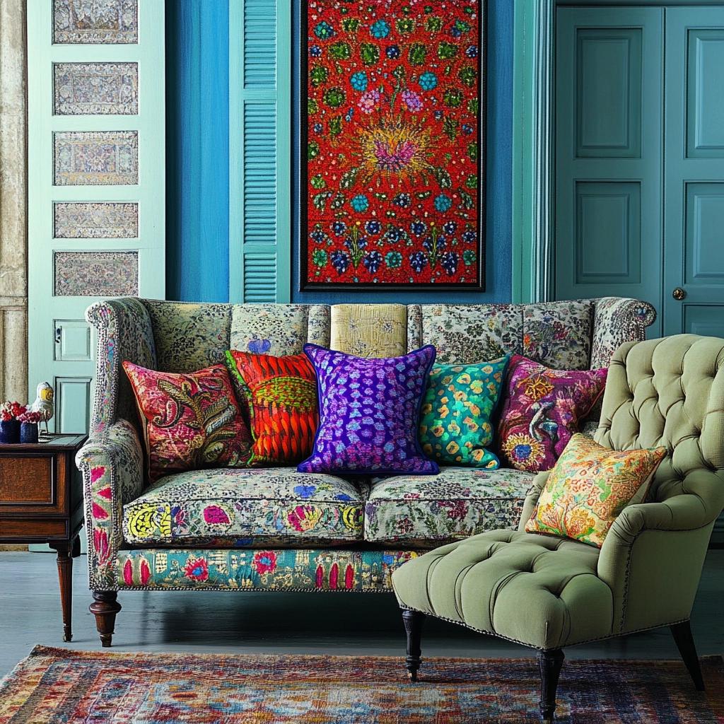 7 Truques para Misturar Estampas na Decoração Sem Errar 4 7 Truques para Misturar Estampas na Decoração Sem Errar