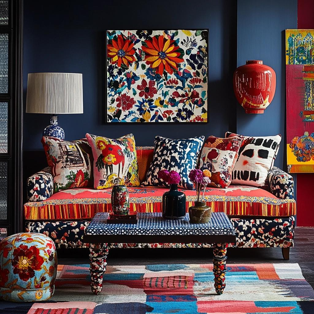 7 Truques para Misturar Estampas na Decoração Sem Errar 2 7 Truques para Misturar Estampas na Decoração Sem Errar