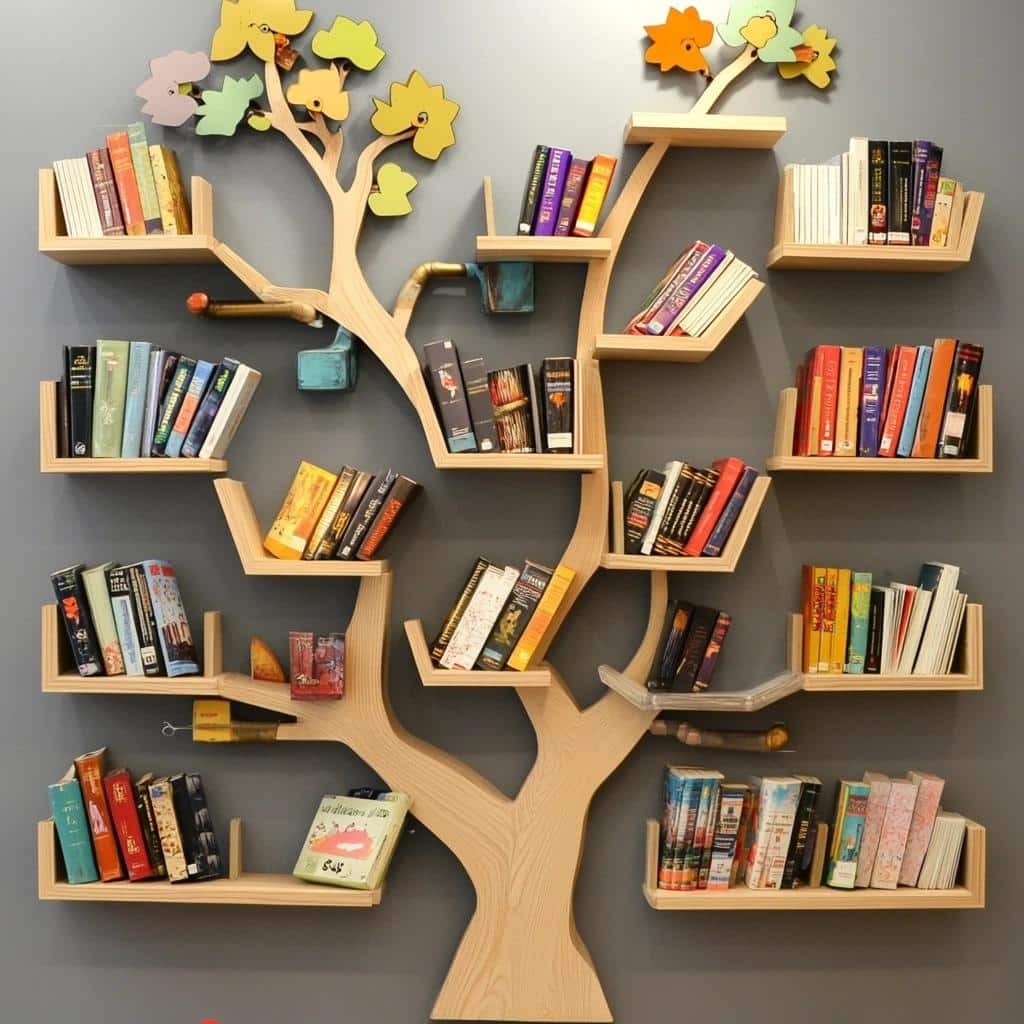 9 ideias criativas de porta-livros para decorar sua casa 4 9 ideias criativas de porta-livros para decorar sua casa