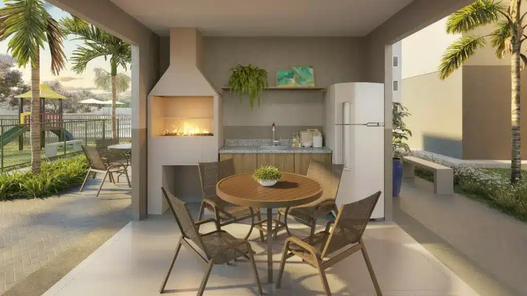 Minha Casa, Minha Vida 2025: tudo o que você precisa saber 9 Churrasqueira Reserva Flora Direcional.