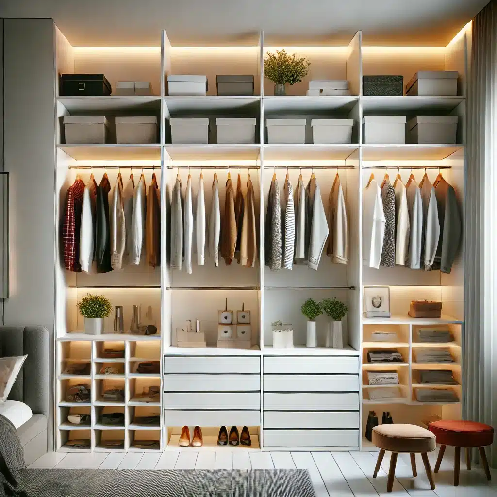 Como Montar Um Closet Moderno E Econômico: Dicas E Soluções Inteligentes