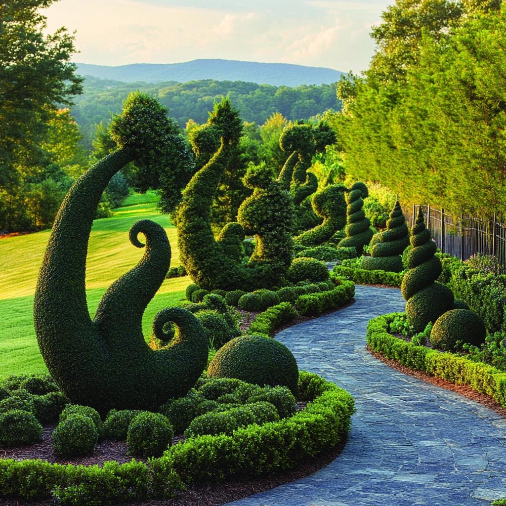 A Arte da Topiaria: Transformando Jardins em Esculturas Vivas 4 A Arte da Topiaria: Transformando Jardins em Esculturas Vivas