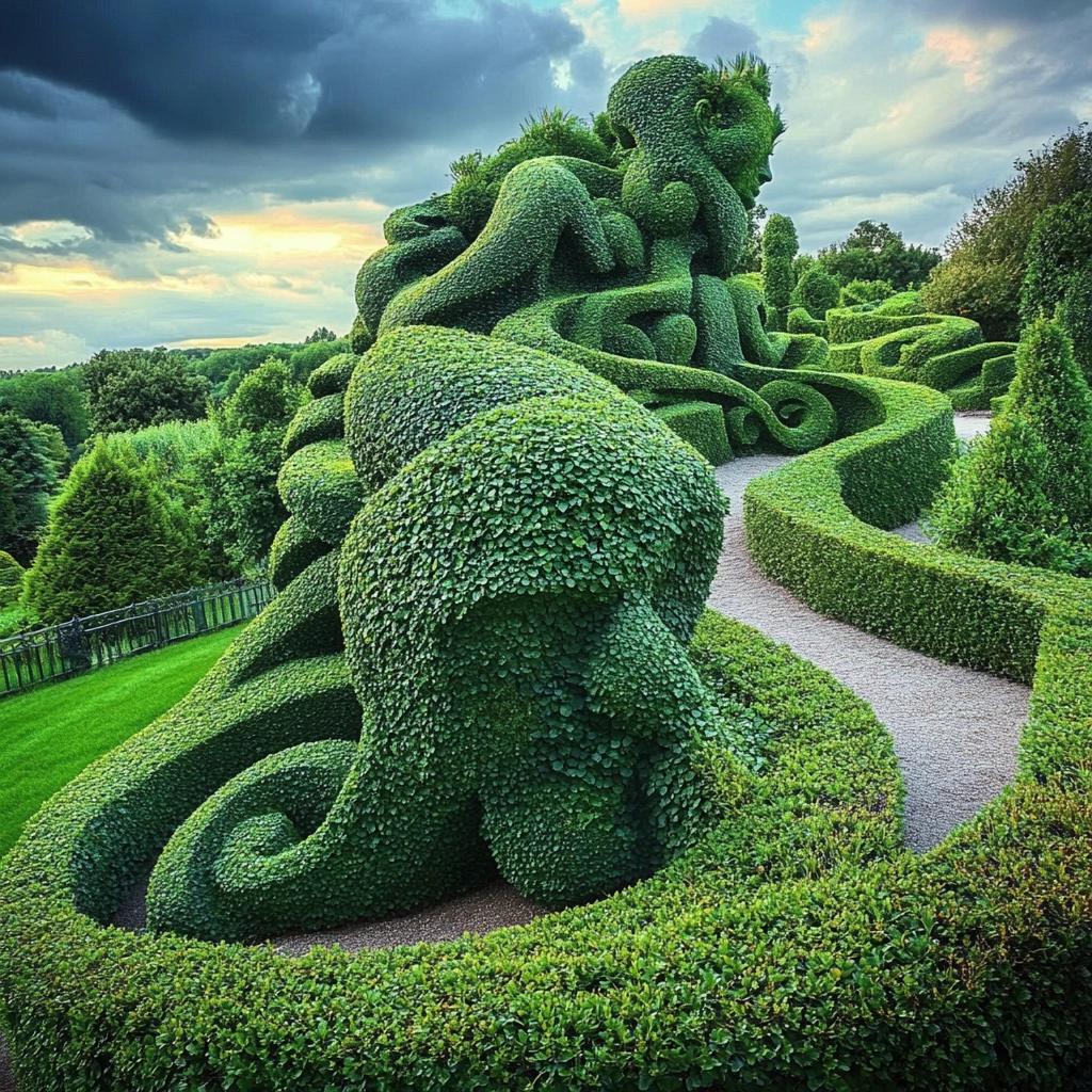 A Arte da Topiaria: Transformando Jardins em Esculturas Vivas 3 A Arte da Topiaria: Transformando Jardins em Esculturas Vivas